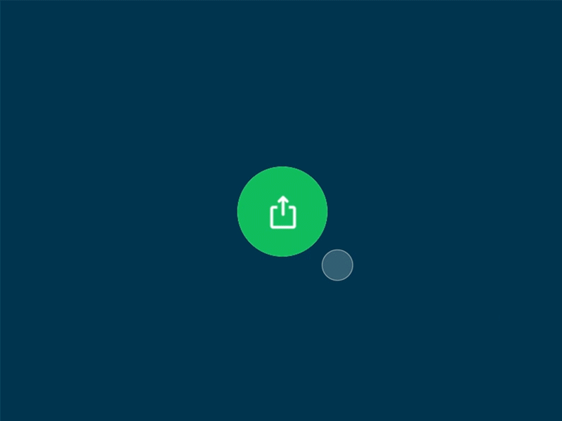 Social Share Button - #DailyUI 010 animation button button animation button design share share button social social media socialshare ui