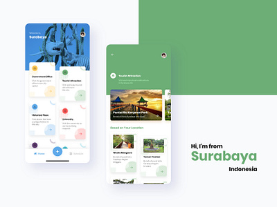 Surabaya City #AdobeXDPlayoff adobe xd app concept design flat interface madewithadobexd mobile surabaya ui ux