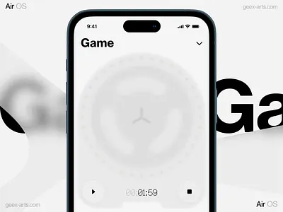 Game Alarm ai air design illustration interface news os simpl slide web