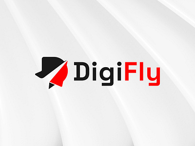 DigiFly - Letter 'D' Logo for Travel and Digital Services agencies bold brand branding consulting creative d logo dribbble dynamic firm identity letterd logo designs logoforsale minimaldesign monogram symbol travel