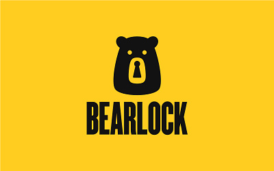 Bearlock Logo affinity design agency brand branding design double meaning graphic design logo logo design vector