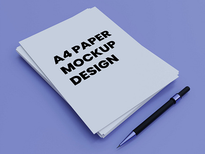 A4 Paper Mockup Design a4 mockup abstract branding free mockup mockup paper mockup psd psd mockup