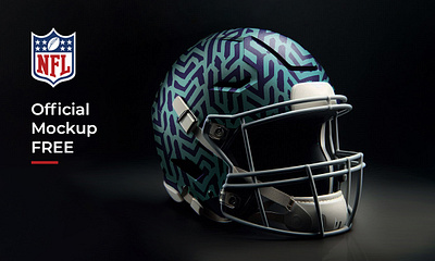 NFL Helmet Mockup FREE editable mockup free download headgear mockup nfl nfl 2025 nfl helmet super bowl