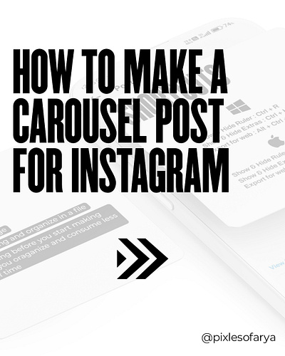 🎉Create your first carousel post in photoshop graphic design