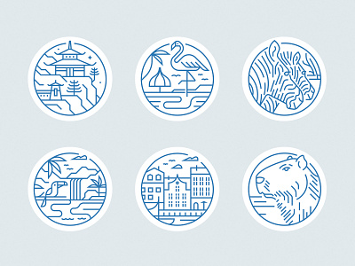 Best In Travel 2020 architecture aruba badge beach bhutan cadiz circledesign costarica destination eswatini flamingo icons netherlands symbol toucan travel traveling waterfall wildlife zebra