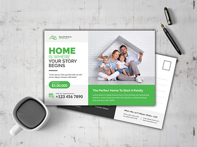 Real Estate Postcard advertisement branding broker brokers eddm home home sale house marketing mortgage negotiator postcard promotion property real estate real estate postcard realtor postcard residential sale