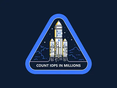 To Infinity and Beyond 🚀 badge computer data galaxy illustration line outer rocket space travel