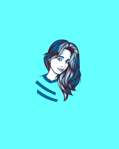 vector-art art book graphic icon illustration portait portrait design portrait illustration vector vector art vector artwork
