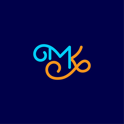 MK logo Idea logo logodesign typogaphy