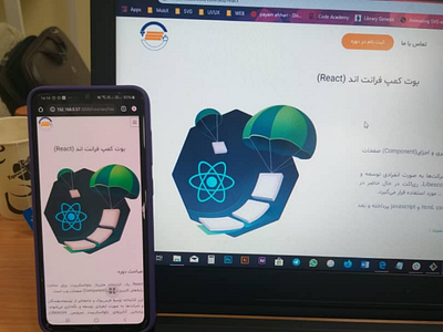 Ui design of MAPSA Bootcamp's Website front end developer ui design