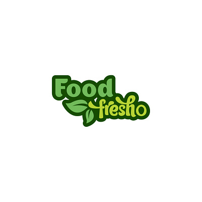 Fresh food logo design Idea logo logodesign logotype typography