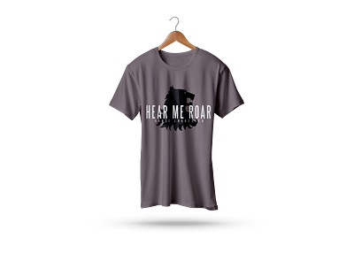 Hear Me Roar T-Shirt colors design dribbble hello illustration t shirt t shirt art t shirt design t shirt designer t shirts tshirt tshirt art tshirt design tshirtdesign tshirts