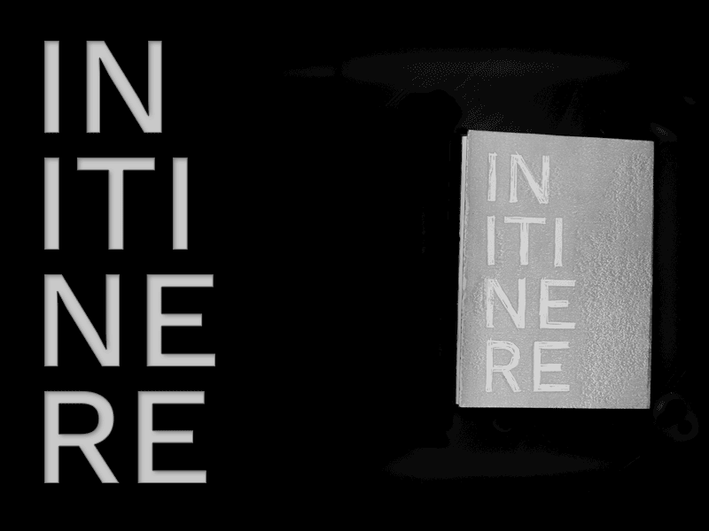 INITINERE book design illustration typography