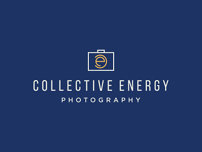 Collective Energy Logo branding color icon illustration line art lockup logo logo design logo lock up logomark photography logo typography
