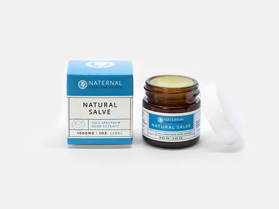 Naternal Salve branding design identity package design