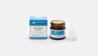 Naternal Salve branding design identity package design