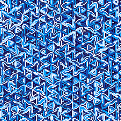 'PetalCore' digital art estampa generative geometric geometry illustration pattern pattern design repeating vector