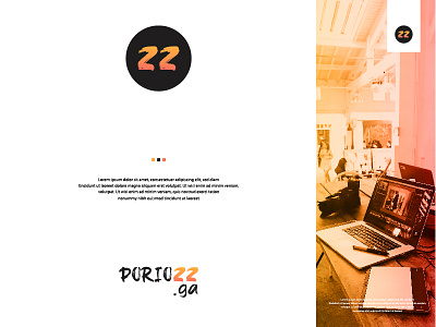 PORIOZZ.ga animation app flat illustration typography ui ux vector web website