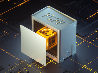 PCPP Cube Computer c4d cinema4d octane octanerender