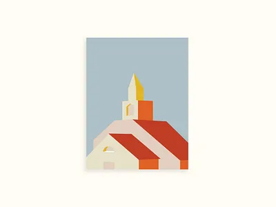 Church Illustration adobe illustrator colors design illustration lines vector