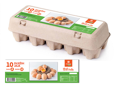 Label for eggs package brand design brand identity label design package design visual identity