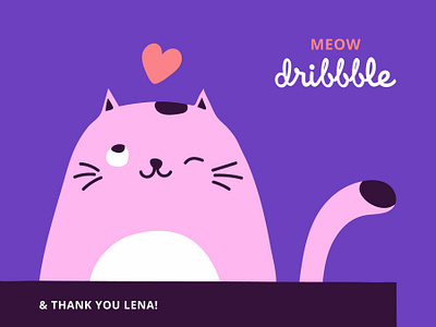 MEOW... design illustration lena sosnov