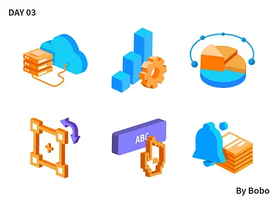 ISOMETRIC ICONS