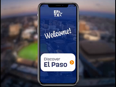 El Paso Events Concept App adobexd ui uxdesign