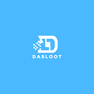 DASLOOT Logo cleanlogo company gamecenter gaming logo logodesign simple startup tech technology technology logo wordmark