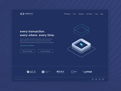 ledgerium blockchain landing page blockchain blockchain cryptocurrency blockledger cryptocurrency dark mode illustration ledgerium melbourne navy