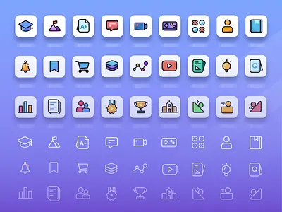 Story telling through icons communication design icon set icons ui usability ux visual language