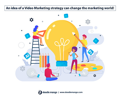 Explainer Video Guide Marketing Illustration creative art creative illustration digital art explainer video explainer video company explainer videos graphic animation illustration