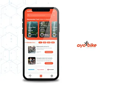 AyoBike Mobile App design ios app mobile app ui ui ux design