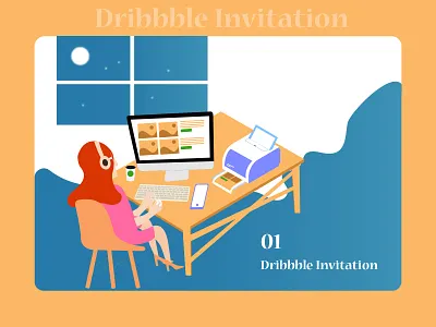 Dribbble Invite bestshot daily dribbble dribbble invite illustration invite invite giveaway