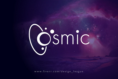 Cosmic Logo artwork best logo branding clean concept art conceptual logo cosmic cosmic logo creative design design fresh design line art line icon logo minimalist space space logo trending trendy