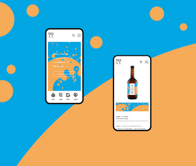 Ecommerce mobile layout beer branding ecommerce graphic design illustration ux webdesign