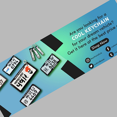 Custombazar web banner design illustration ui vectorart