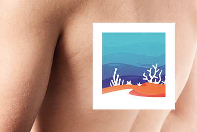 Skin - Med Spa branding design identity illustration vector