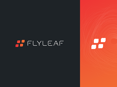 Flyleaf Logo agency brand branding identity logo design ui visual identity visual identity design