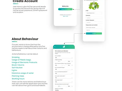 UX Research - Environmental Impact Tracker branding creative design research uxdesign