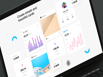 Design Social cards app application design social ui uiux