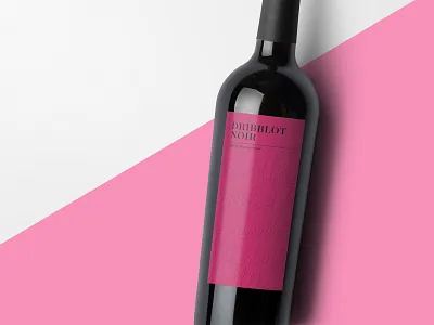 Cheers Dribbble! hello hello dribbble packaging wine wine label