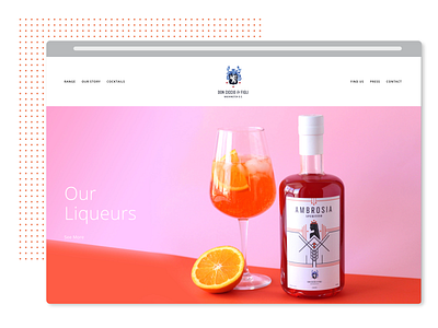 Don Ciccio & Figli / website amaro ambrosia design illustration label design packaging photography spirits web