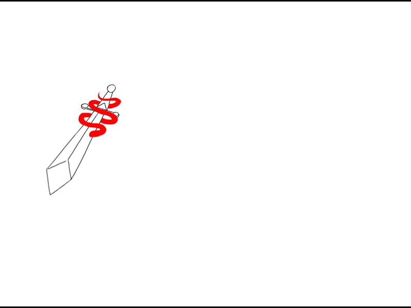 Sword Snake 2d animation animate animation frame by frame illustration snake sword