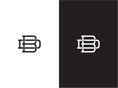 DB Monogram branding concept db identity logo monogram typography