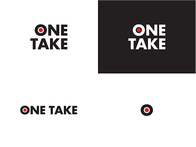 One Take branding design dialexa futura identity logo logotype minimal typography