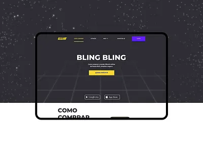 BLING BLING – Insert coin to play 80s arcade bitcoin branding coin crypto cryptocurrency desktop interface money oldschool play responsive ui ux vector web website
