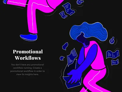 Promotional Workflows - Product Illustration app art branding color design flat graphic design illustration interface lines minimal vector web website