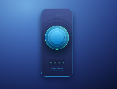 Unlock Screen Template apps design code dark theme design dialer ios design ui unlock unlock screen visual design