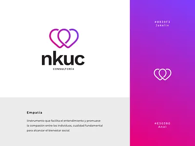 NKUC Logo branding colorfull identity social vector